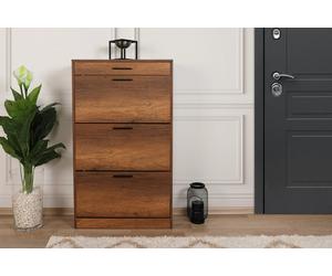 Hanah Home Zapatero Shc-431-Oo-1 Nogal Oslo