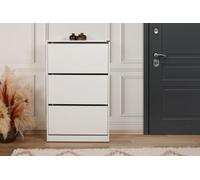 Hanah Home Zapatero Shc-530-Bb-1 Blanco con 3 Cajones