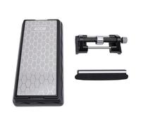 Hancaner Kit de Afilado de Cinceles con Piedras Diamante Grano 400 1000 y Guía Afilado para Hojas Planas Madera