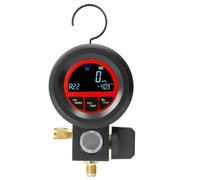 Hancaner Medidor de Diagnóstico de Vacío HVAC Digital con Pantalla LCD Grande y Pantalla Retroiluminada, Soporte 24 Refrigerantes para Diagnóstico CA HVAC R410A R32 R134A R4