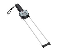 Hancaner Medidor de Humedad de Heno con Sonda Larga, Rango 0-80% ±0,5% Precisión, Pantalla LCD Retroiluminada para Graneros y Almacenamiento Forraje