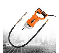 Hanchen Vibrador de Hormigón Eléctrico 1280W Hormigonera Industrial Diámetro 35mm con Manguera de 1.5/2m