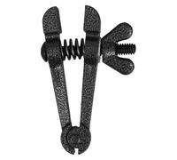 Hand Vise de Acero Fundido Negro para Carpintería y Soldadura | Agarre Fijo Precisión, Mordaza Antideslizante, Reduce Esfuerzo Manual, Taller y Mecánica, Piezas