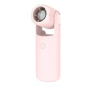 Handheld Fan - Rechargeable Cooling Device, 4.92x1.87x1.42 Inches 5 Speed Adjustable Summer Travel Tool for Women Men Indoor Outdoor Hiking Beach Picnic Home, Household Supplies for Daily Air Tasks