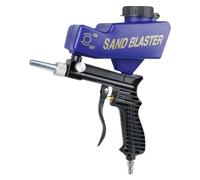 Handheld Sandblasting Tool - Portable Power Sander Device, Rust Removal Equipment, Durable Construction, High Efficiency Cleaning Design | Metal Paint Restoration Wood Polishing Accessories Kit