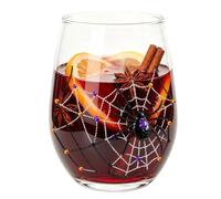Handmade Halloween Glassware - Spooky Party Drinkware | Fall Set