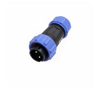 HangTon AC200MAX EP500 RV Conector Circular de aviación de 2 Pines 12V 30A Alimentación para BLUETTI Cable Solar Enchufe Macho Impermeable IP68 para Exteriores