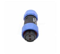 HangTon HangTon 2 Pin Aviación Conector Hembra para BLUETTI AC200MAX EP500 15A Entrada de alimentación Impermeable IP68 14AWG Cable Plug