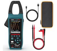 HANMATEK Multímetro con Osciloscopio 2 en 1, Pinza Amperométrica Profesional, 5 MSa/s, Banda 1MHz, NCV, Bluetooth, Pantalla TFT de 2.8", 600A/1000V, CO601