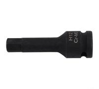 HanOaki Adaptador de enchufe de aleación de acero de 12,5 mm con cabeza hexagonal para taladro eléctrico (H12)