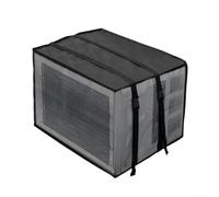 HanOaki Cubierta de la unidad de CA al aire libre Material dual a prueba de polvo transpirable con correa ajustable (65 * 52 * 46 cm)