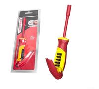 HanOaki Juego de destornilladores aislados para electricista (11 piezas) | Juego de destornilladores aislados para electricista, 1000 V, magnético para puntas CR-V para tornillos cruzados ranurados