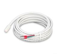 HanOaki Sonda de sensor de temperatura del suelo 10K 3950, cable externo para controlador de calefacción por suelo radiante, termistor digital de alta precisión para Tuya para sistemas de aplicaciones