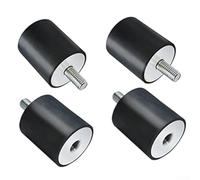 HanOaki Soporte de choque de goma mejorado para Wacker Neuson Plate Compactor WP1540 WP1550 VP1135 VP1340 VP1550 Aislador de vibración resistente