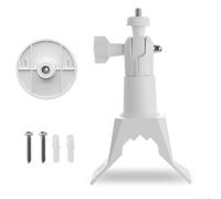 HanOaki Soporte de pared para cámara de seguridad Eufy C260, soporte de plástico flexible con clip de esquina para visión de 360 grados, interior y exterior