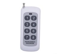 HanOaki Transmisor de interruptor de control remoto RF de 433 MHz, abridor inalámbrico de puerta de garaje para seguridad del hogar y persianas eléctricas
