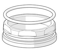 Hansa - 59904775 tuerca fijacion cartucho