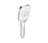 Hansa Activejet - Cabezal de ducha 110, 3 chorros, blanco/cromo 84330200
