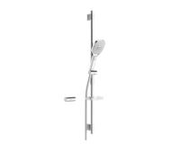 Hansa Activejet - Conjunto de ducha con manguera, barra y ducha de mano, 3 chorros, cromo 84370230