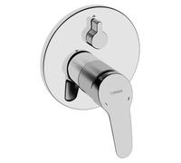 Hansa Badarmatur Hansamix Chrom, grifo monomando para bañera, sistema de montaje rápido