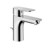 Hansa Basic - Grifo de lavabo, con desagüe, cromo 55502203