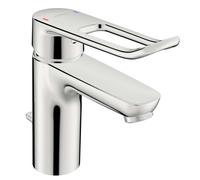 Hansa Clinica - Grifo de lavabo, con desagüe, cromo 45012186