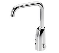 Hansa Electra - Grifo automático de lavabo, alimentación por batería, cromo 64442219