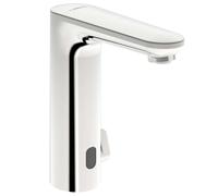 Hansa Electra - Grifo termostático electrónico de lavabo, alimentación de red, Bluetooth, cromo 93602009