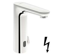 Hansa Electra - Grifo termostático electrónico de lavabo, alimentación de red, Bluetooth, cromo 93631129