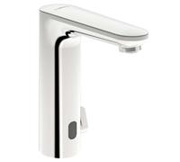 Hansa Electra - Grifo termostático electrónico de lavabo, alimentación de red, Bluetooth, cromo 93702009