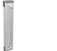 Hansa Electra - Panel de ducha de aluminio automático con termostato 64152200