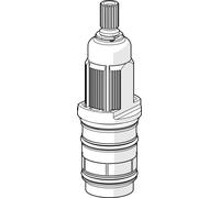 Hansa, elemento de control de termostato, modelo 2.7, 1 unidad.