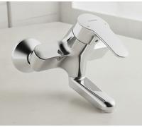 HANSA Grifo monomando para lavabo HANSAMIX 0196 Saliente 171 mm DN15 Cromo, 0196