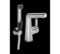 HANSA HANSADESIGNO Mezclador de lavabo y ducha de mano, 151mm de proyección, 51342201