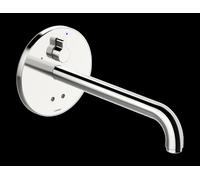 HANSA HANSAELECTRA mezclador de lavabo, Bluetooth, sin contacto, proyección 310 mm, temperatura regulable, 81812129
