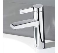 Hansa HANSALOFT: Grifo monomando para lavabo, de un solo orificio, sin kit de desagüe