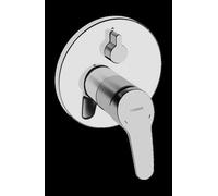 Hansa Mix - Grifo empotrado de bañera, ECO, con conmutador para 2 salidas, cromo 81849083