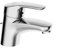 Hansa Mix - Grifo monomando de lavabo con juego de desagüe, cromo 01102283