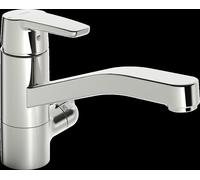 Hansa Polo - Grifo de fregadero con válvula cerrable, cromo 52662293