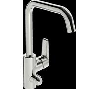 Hansa Polo - Grifo de fregadero con válvula cerrable, cromo 51602293
