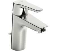 HANSA HANSAPOLO Mezclador monomando de lavabo, 6 l/min., con desagüe automático, caño 110 mm, 5148229300066, 51502293