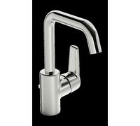 HANSA HANSAPOLO Mezclador monomando de lavabo, con juego de desagüe, proyección de 152 mm, 51542293, 51552293