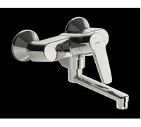 HANSA HANSAPOLO Mezclador monomando de lavabo, Thermo Cool, proyección 234mm, 51612193