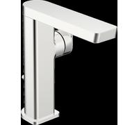 HANSA HANSASTELA Mezclador monomando de lavabo, con juego de desagüe, proyección de 134 mm, caño giratorio, 57152273