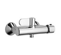 HANSA HANSATEMPRA mezclador de ducha, de montaje en pared, intrínsecamente seguro contra reflujo, cromo, 08240202