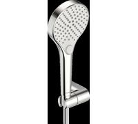 HANSA HANSAVIVA Handbrausen set, Handbrausen mit 3 Chorros, 1750mm Brauseschläuche, 44170220, Color: cromado