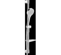 Hansa Viva - Conjunto de alcachofa de ducha, barra y manguera, 3 chorros, cromo 441602100009