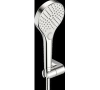 HANSA HANSAVIVA set de Handbrausen, teleducha de 3 chorros, Brauseschläuche 1250mm, cromo, 44170120