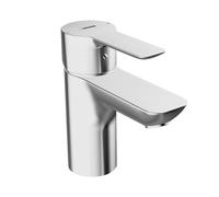Hansa Ligna - Grifo monomando de lavabo con juego de desagüe, cromo 06072203
