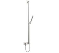 Hansa Living - Conjunto de alcachofa de ducha, barra y manguera, cromo 44420100